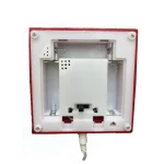 موزیک باکس کریسمس کیوسک تلفن لندن بابانوئل سایز بزرگ music box telephone london santa باتری و usb