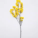 گل مصنوعی شکوفه زرد برای دکوراسیون